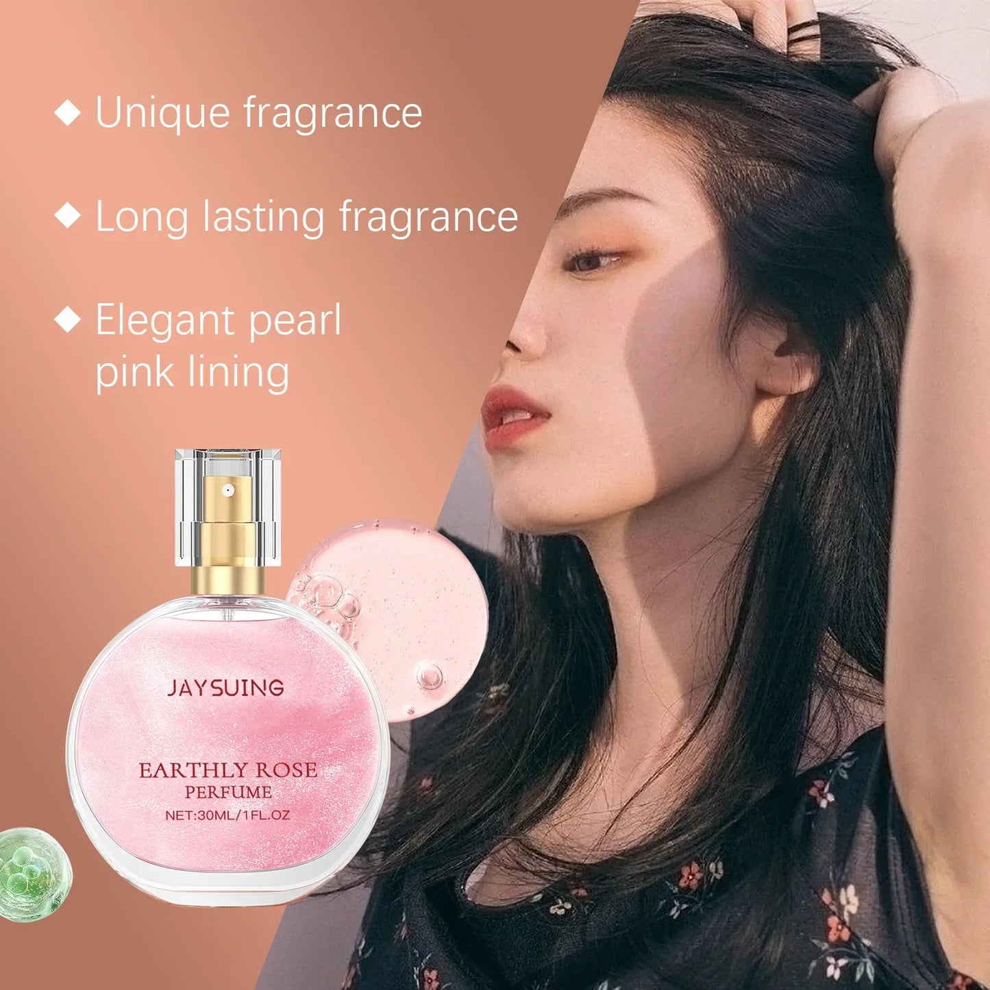 Jaysuing Enchanter Rose Pheromone Perfume for Women | Long-Lasting Floral Scent | 30ml