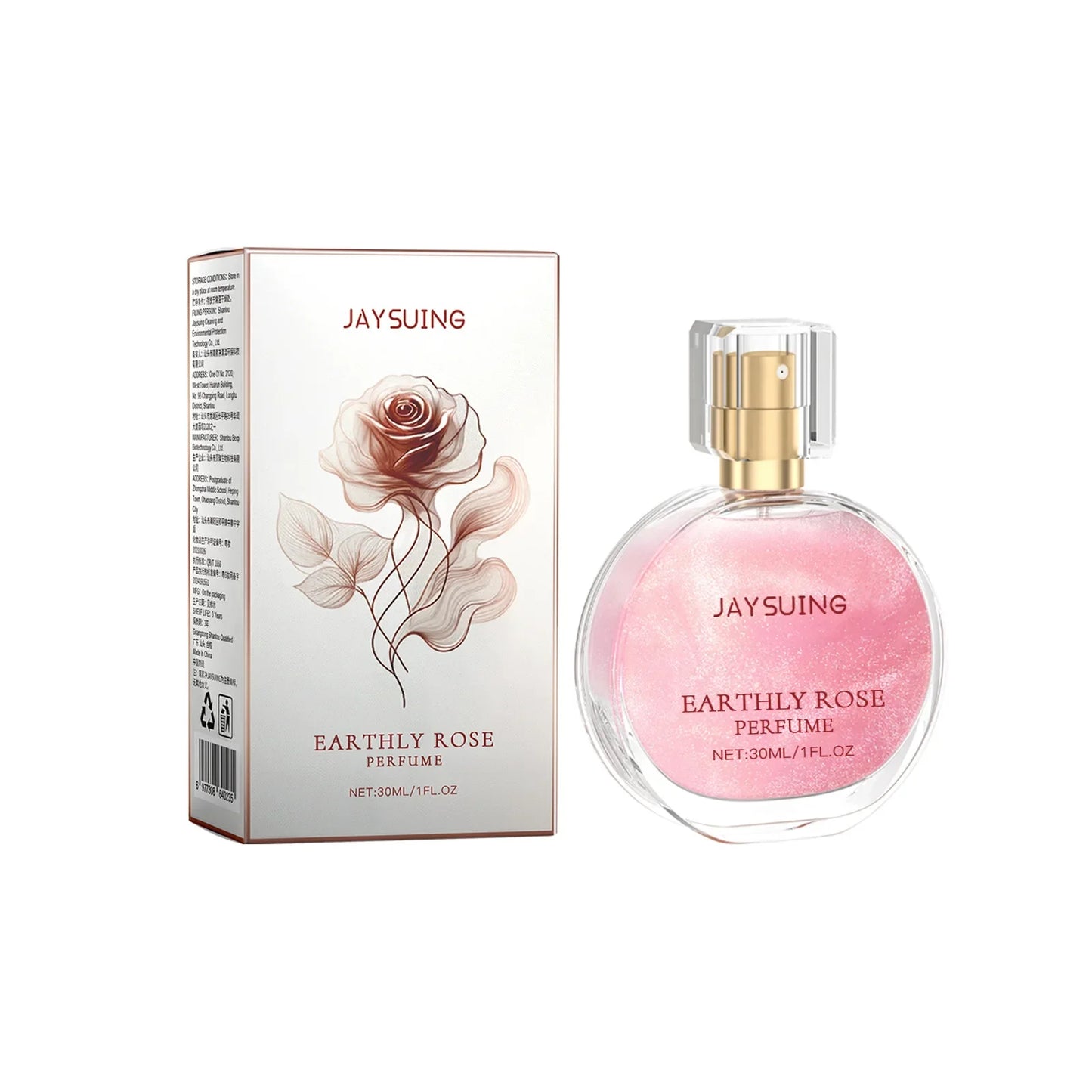 Jaysuing Enchanter Rose Pheromone Perfume for Women | Long-Lasting Floral Scent | 30ml